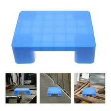 Reusable Blue ABS Plastic Pallet for Garage Basement and Industrial Storage