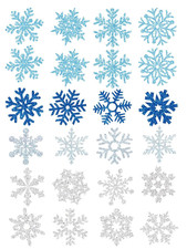120 PCS Snowflake Temporary Tattoo Stickers Winter Snow Flakes Glitter Tattoos f