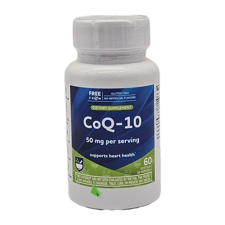 Lote de 3 cápsulas blandas de CoQ-10, 50 mg 100 mg 200 mg apoyo saludable para el corazón y la sangre Foto 3 de 4