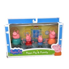 Peppa Pig  Family 4 Figure Set NEW/OTHER