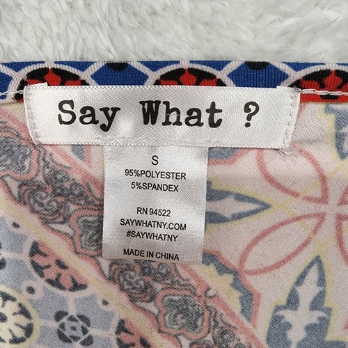 Sag was ? Ethno V-Ausschnitt Rundhals Fit & Flare Freizeit Strandkleid Damen Größe S - Bild 7 von 7