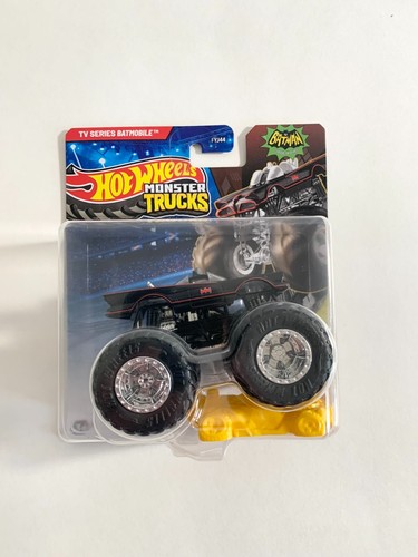 Serie de TV Batimóvil Hot Wheels Monster Trucks Batman Clásico 1:64 - Imagen 1 de 7