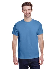 Gildan Mens G500 Solid Heavy Cotton Plain Short Sleeve Blank Casual Fit T-Shirt