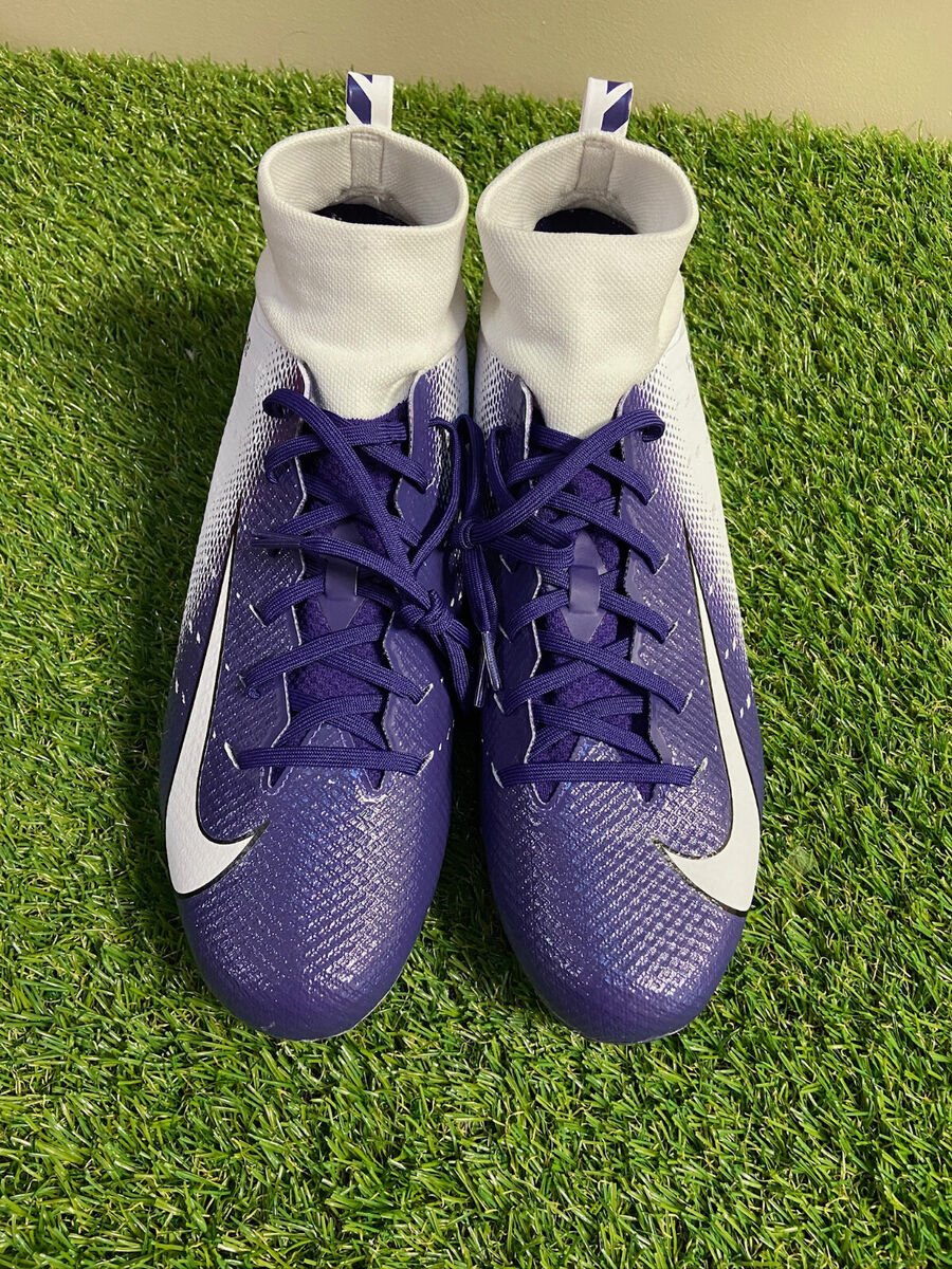 Nike Vapor Untouchable Pro 3 Purple White Mens 12 Football Nike Vapor Untouchable Pro 3 Purple White Mens 12 Football