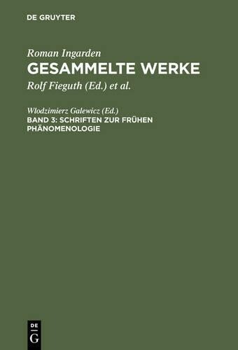 Thumbnail - Wlodzimierz Gale Schriften Zur Frühen Phänomenol (gebundene Ausgabe)