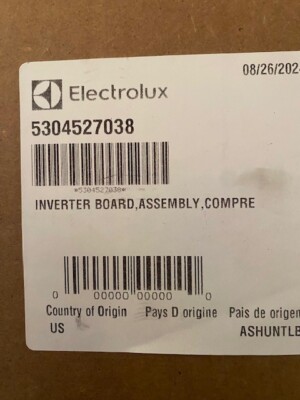 GENUINE Electrolux/ Frigidaire Refrigerator Inverter Board 5304527038 5304526012