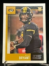 2020 Panini Score Rookie Card #363 Kelly Bryant Missouri Tigers
