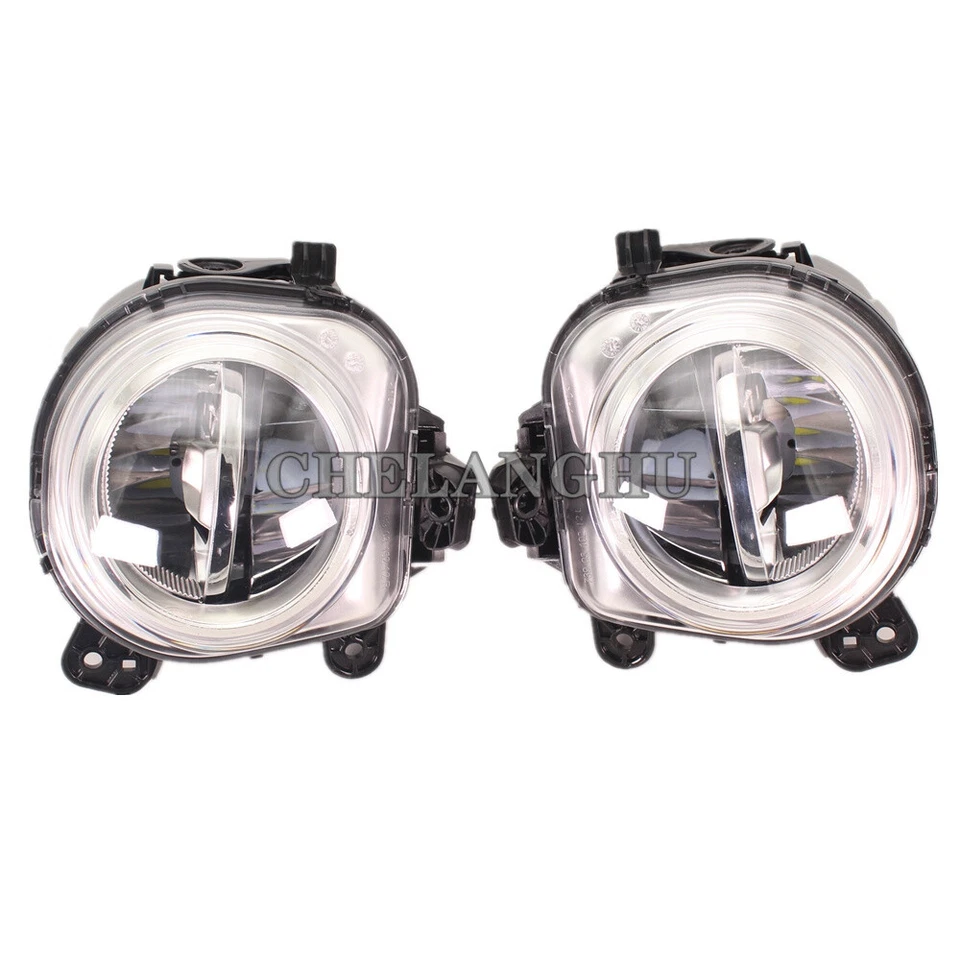 New pair Left & Right LED Fog Lamp Light DRL For BMW X3 F25 2014 2015 2016 2017  Foto 4 de 4