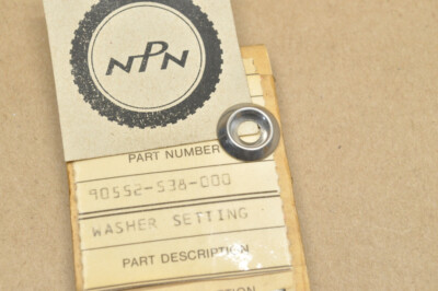 #ad NOS Honda 1977 84 FL250 Odyssey Throttle Lever Setting Washer 90552 538 000 $7.26