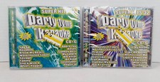 Party Tyme Karaoke Super Hits 32  36 Lot of 2 CD Gs New SEALED 924