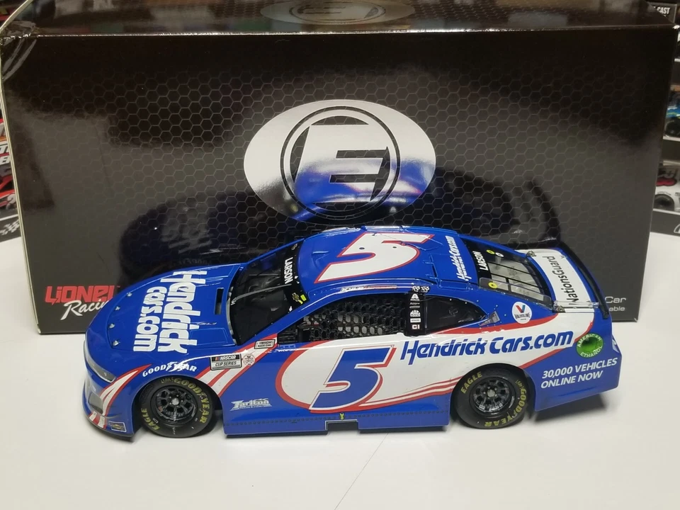 Kyle Larson 2021 5 HendrickCars Sonoma Raced Win Elite RCCA 1/24 Foto 2 de 4