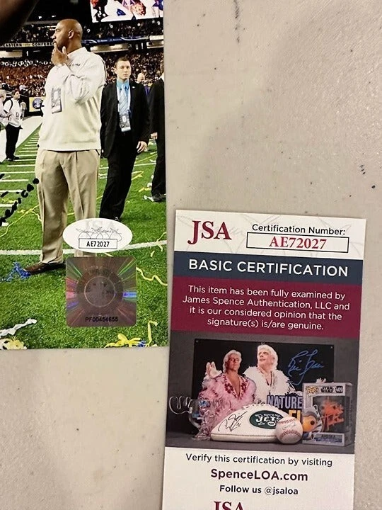 Bennie Logan signed "2012 All American" autographed LSU Tigers 8x10 Photo JSA - Image 4 of 4