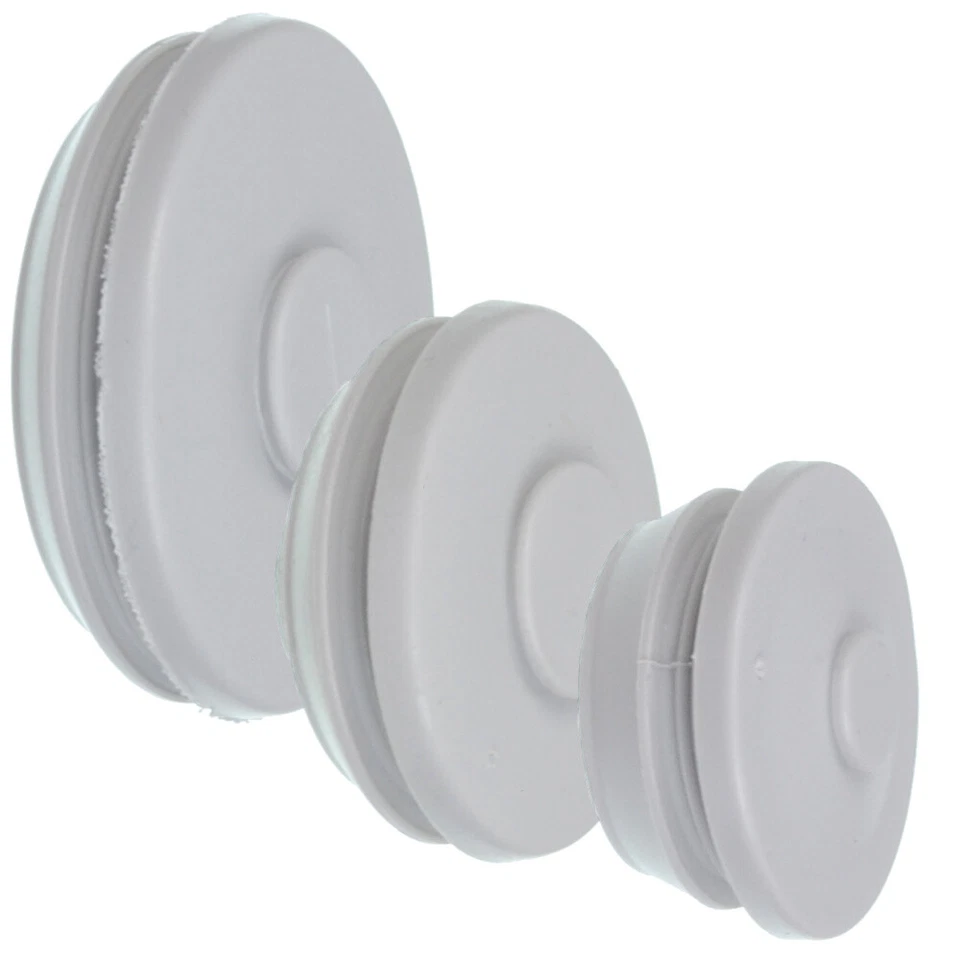 F-TRONIC 20 Stück Doppelmembranstutzen IP65 M20 - M32 Typ DMS Stufennippel Steckstutzen