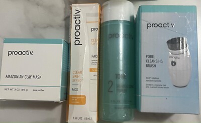 Proactiv Original 4 pieces full kit 90 day acne treatment system FREE ...