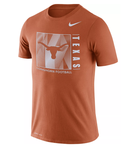 Texas Longhorns T Shirt Mens Small Nike 