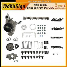 Engine Overhaul Rebuild Kit Camshaft Lifter Pump Fit For Chevy GMC 05-14 5.3L