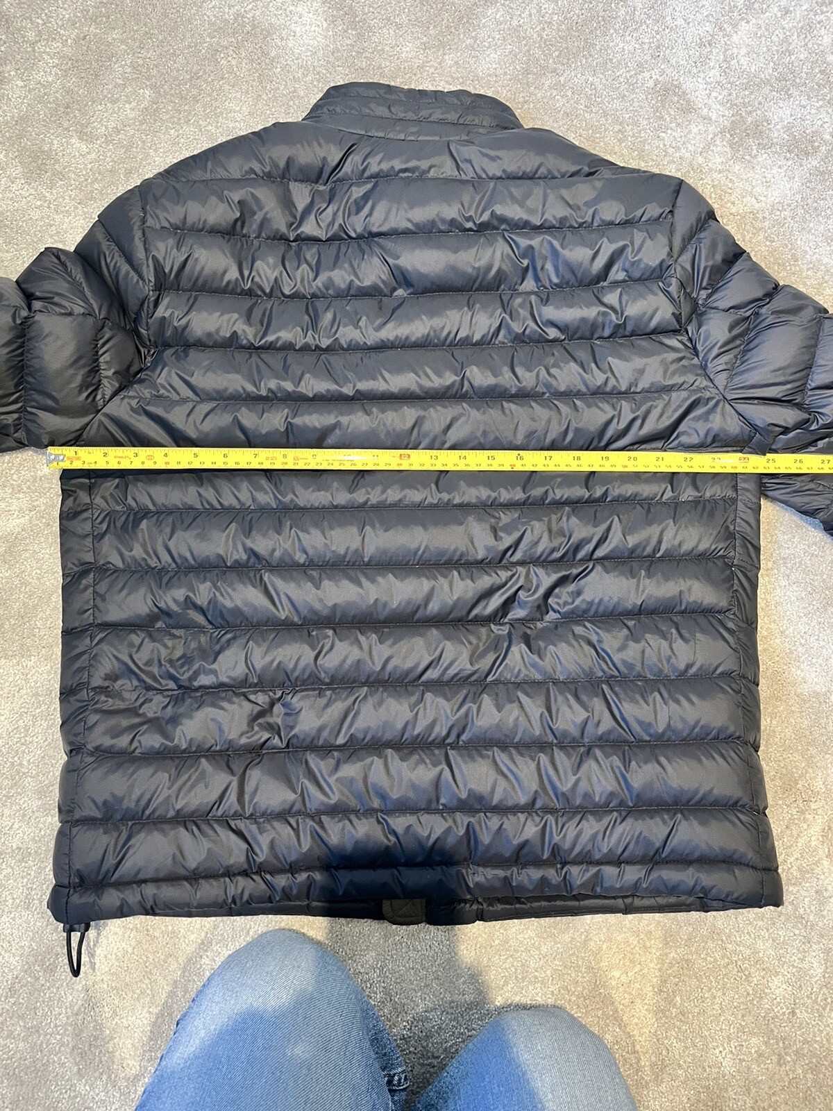 Hugo boss Real down jacket size XL Mens Black duck down eBay