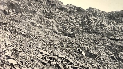 Postcard Difficult Drive Snake River Idaho Oregon Trail Monument Expedition #7