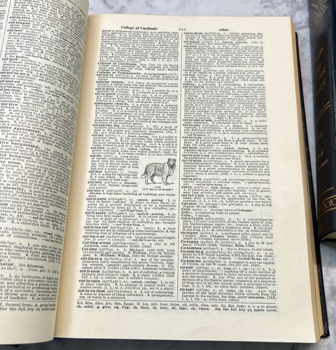 The American College Encyclopedic Dictionary 1952 Edition Complete 2 Volume Set - Picture 10 of 20