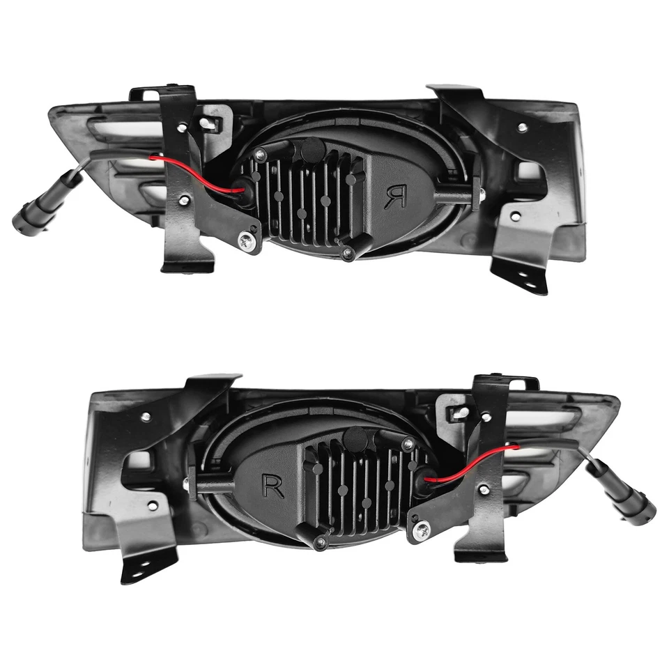 Luces antiniebla LED luces de parachoques delanteras para Honda Accord 2003-2005 cupé de 2 puertas + cableado Foto 4 de 4