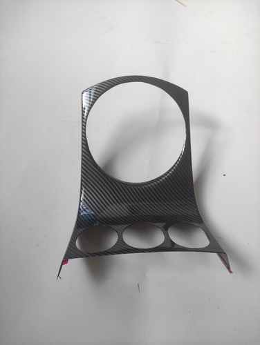For 2003-2005 Nissan 350z Manual Carbon Fiber Effect Interior Shift Frame Cover - Picture 3 of 4
