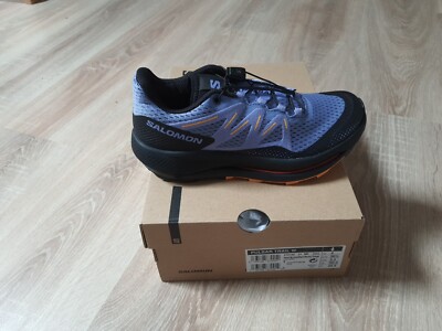 Salomon Pulsar Trail W Trailrunningschuhe Schwarz/Lila - Gr.36 2/3 - Neu + OVP