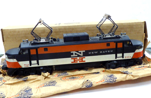 EARLY VINTAGE LIONEL 2350 RARE N NEW HAVEN EP-5 ORIGINAL BOX O Gauge GREAT SET