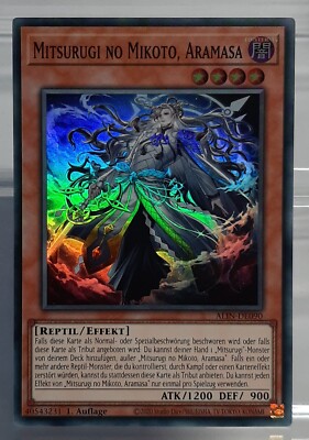 Mitsurugi No Mikoto, Aramasa - SR/Monster - ALIN-DE090 - Alliance Insight DE/NM