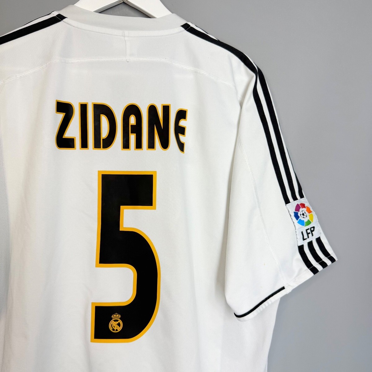REAL MADRID 2003/2004 HOME FOOTBALL SHIRT JERSEY ADIDAS #5