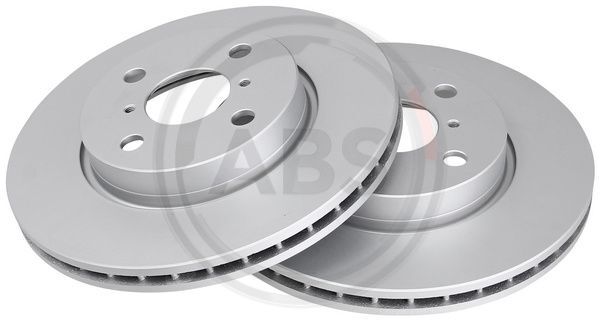 2X A.B.S. 17922 Bremsscheibe Vorne FüR Daihatsu Toyota-image