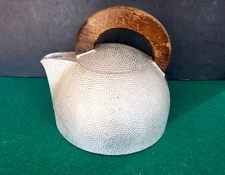 1930s Vintage Art Deco Modernist Hammered Wagner Sidney Style Kettle -RARE FIND