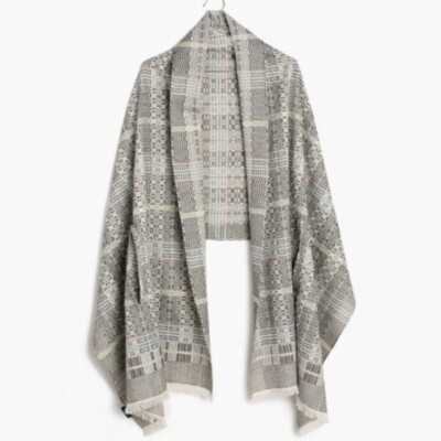 NWOT Madewell Artista Woven Cape Scarf Wrap - Main Image