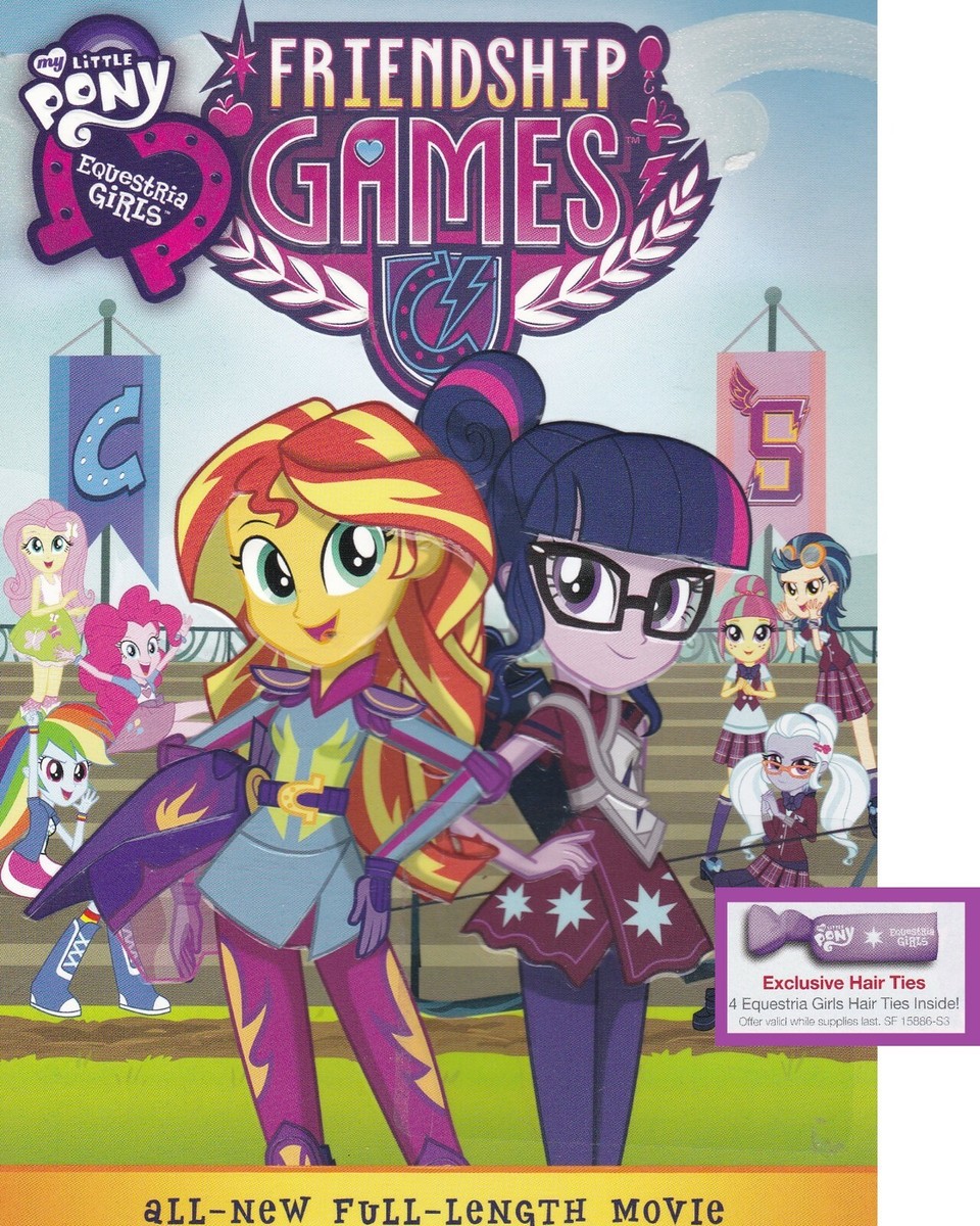 My Little Pony: Equestria Girls - Friendship Games (DVD, 2015