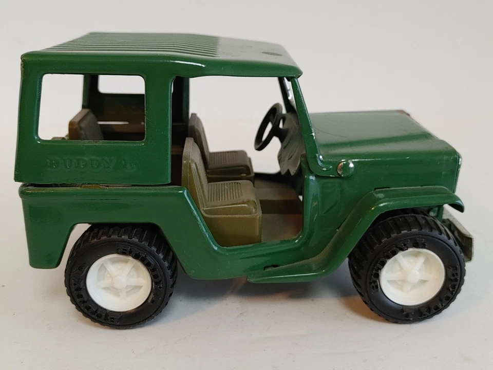 Jeep Buddy L vintage acero prensado verde #13941 Foto 4 de 4
