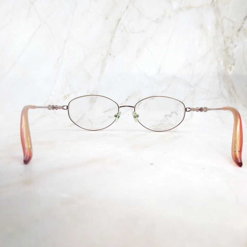 Женская оправа для очков Hush Puppies H162 розовое золото полный ободок овальная 51-16-135 - Изображение 4 из 4