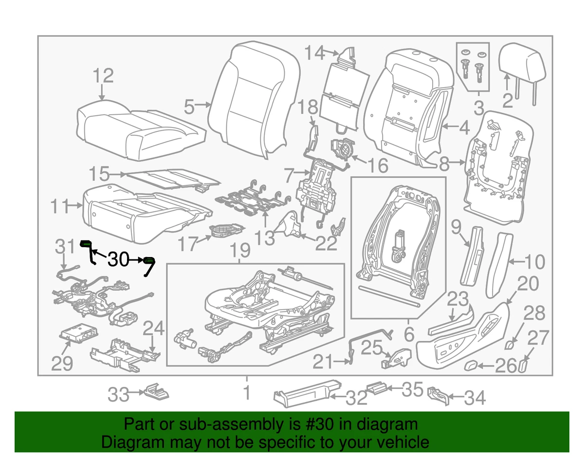 Genuine GM Front Seat Lane Departure Warning Actuator 84287377 | eBay