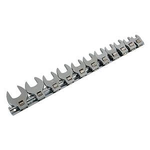 11 Pc. 3/8" Drive Metric Crowfoot Wrench Set 10mm - 22mm PARTIALCT1373