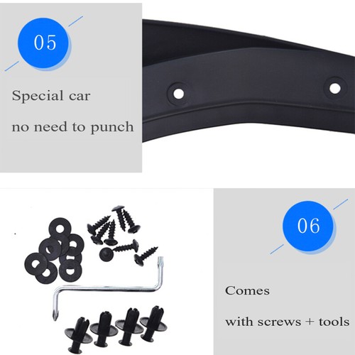 Mud Flaps Splash Guards Fender For NISSAN X-TRAIL 2014-2020 4Pcs Side Mud Guards - Picture 6 of 11