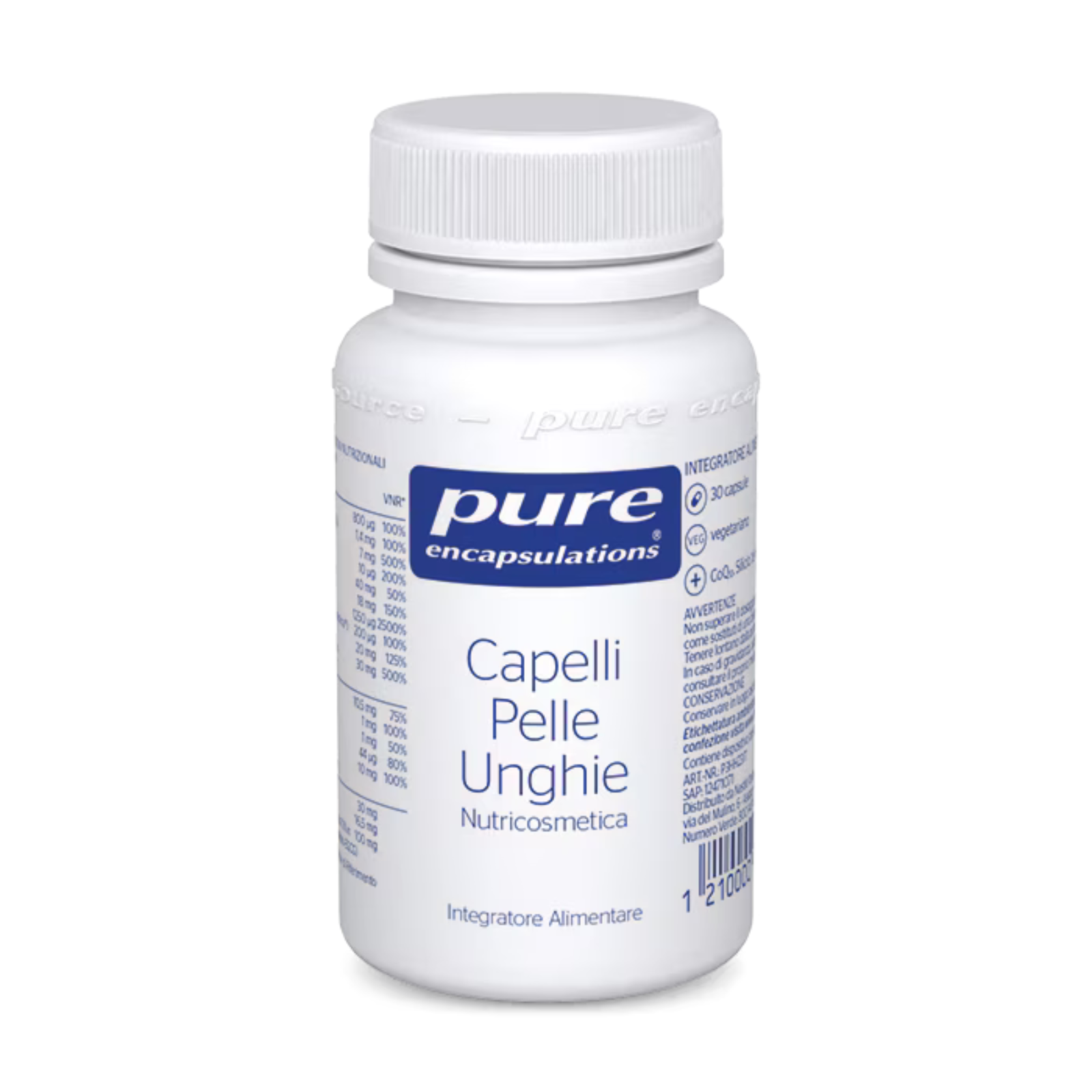 Pure Encapsulations Capelli Pelle Unghie 90 cps