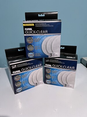 FLUVAL FX4/FX5/FX6 QUICK-CLEAR - 3 PACK - A246