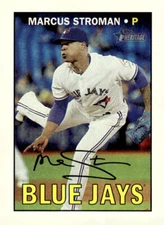 2016 Topps Heritage #711B Marcus Stroman Action SP