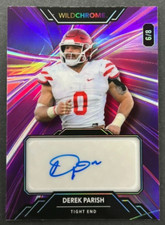 2023 Wild Card - Derek Parish #WCL-A Jacksonville Jaguars - RC AUTO /8