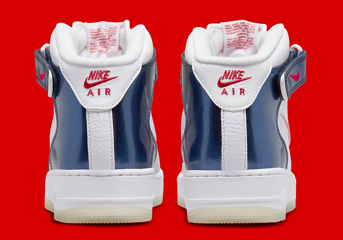 Nike Air Force 1 Mid Independence Day White Red Blue USA Nike Air Force 1 Mid Independence Day White Red Blue USA