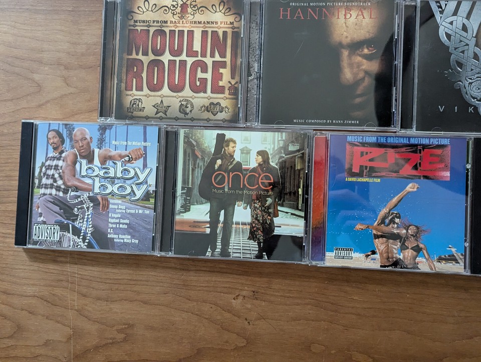 Lot of 31 2000s Movie Soundtrack CDs Film Theater Musicals Action ...