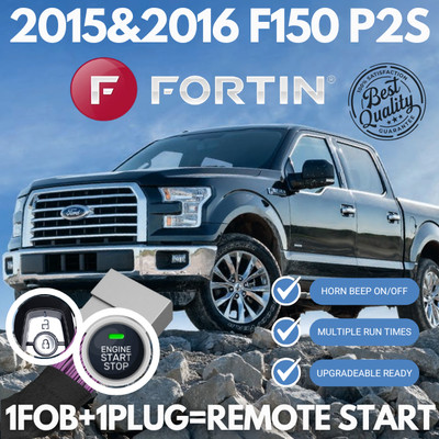 2015 & 2016 Ford F-150 P2S DIY PLUG-IN Remote Starter w/INSTALL VIDEO
