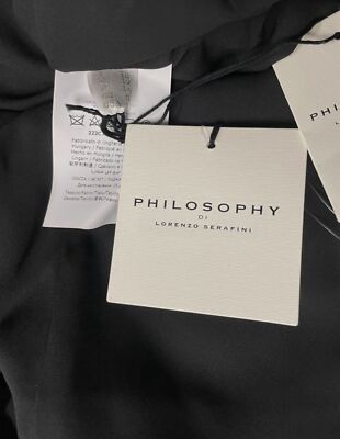 $1135 Philosophy Di Lorenzo Serafini Women Black Blazer