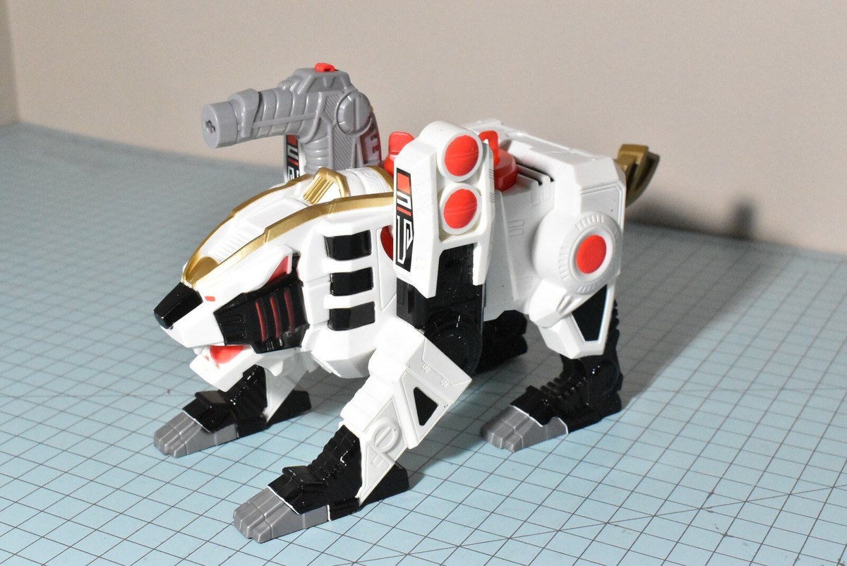 Power Rangers White Tiger Zord - Mighty Morphin MMPR | eBay