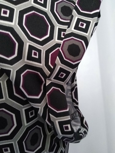 Women Pullover Blouse Multi-color Top Sz M - Picture 4 of 4