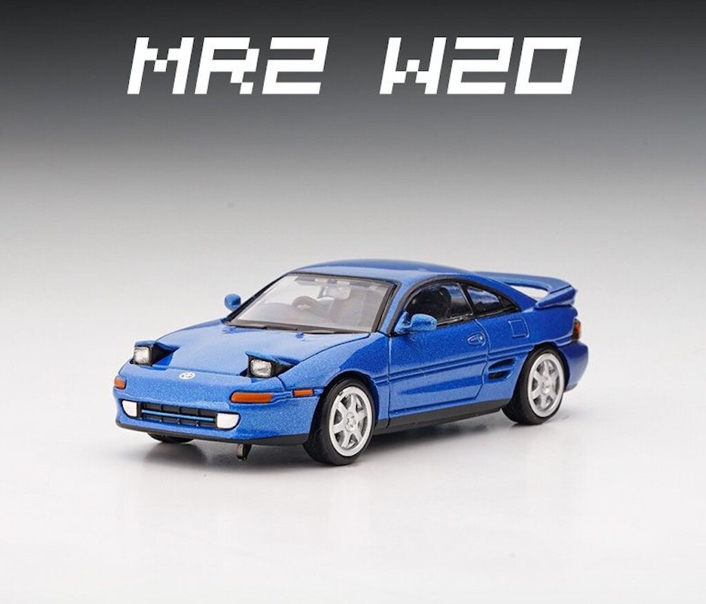 um 1/64 W20 MR2 改 ZD UM 1:64 JDM MR2 W20 Racing Sports Model Toy Diecast Metal