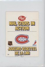 1981-82 Post NHL Stars In Action Stand-ups Mario Tremblay #23 w8u
